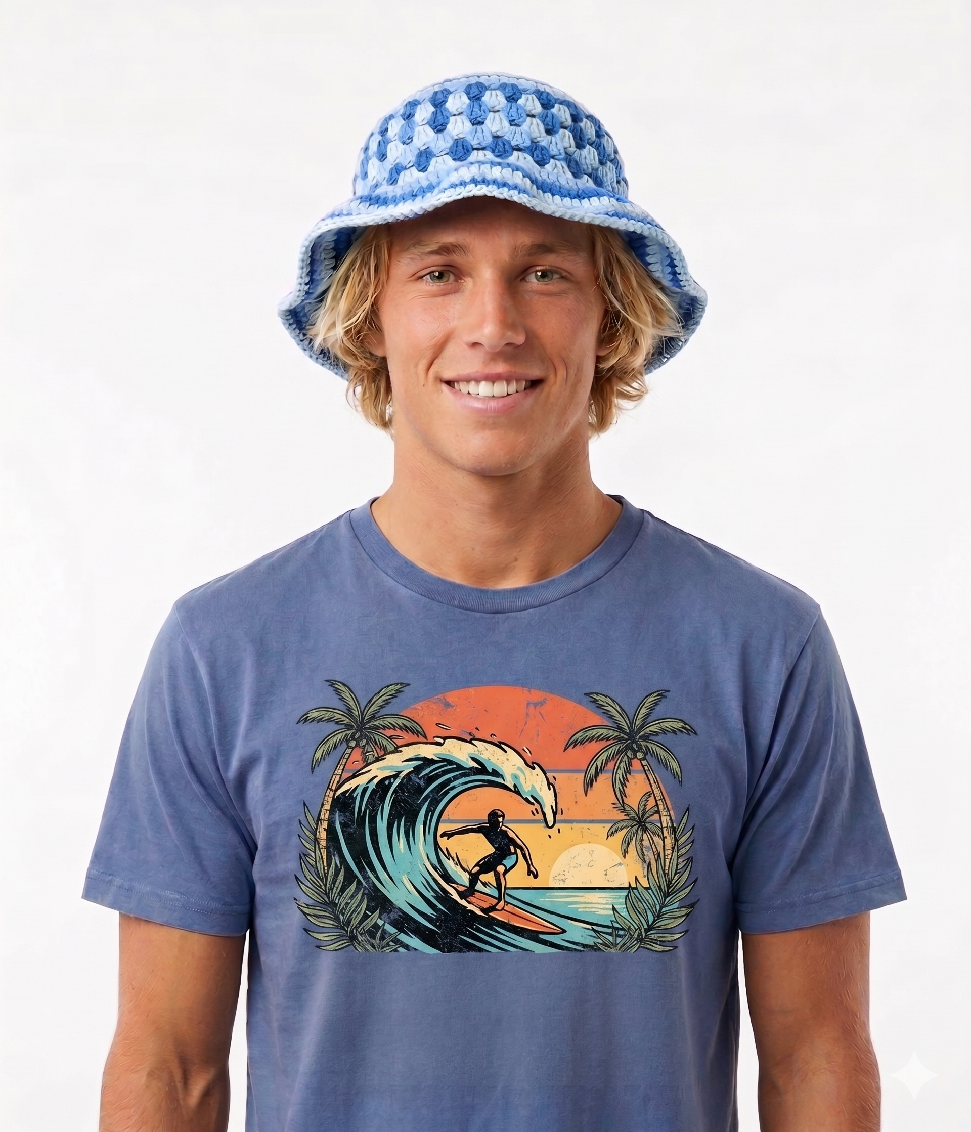 Bob au crochet Waves