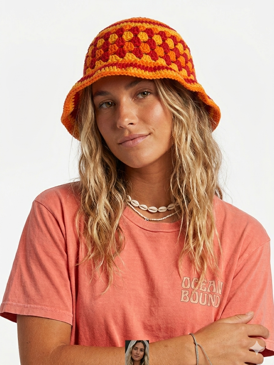Bob au crochet Sunburn